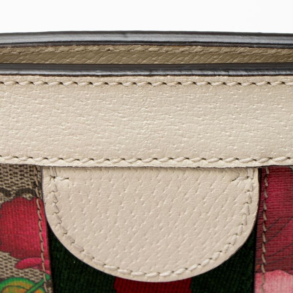 Gucci GG Supreme Flora Ophidia Medium Chain Shoulder Bag - Picture 13 of 13